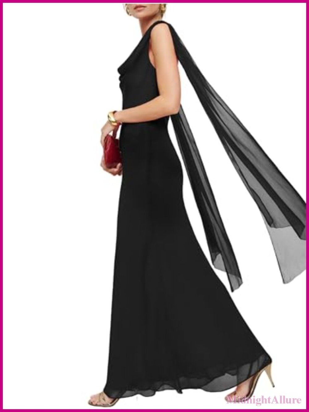 Women's Formal Wedding Guest Maxi Dress Bodycon Sleeveless Backless